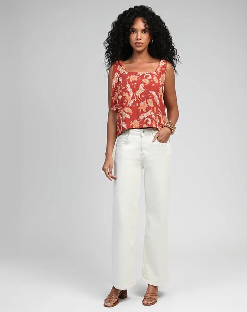 Pantalon Party ecru