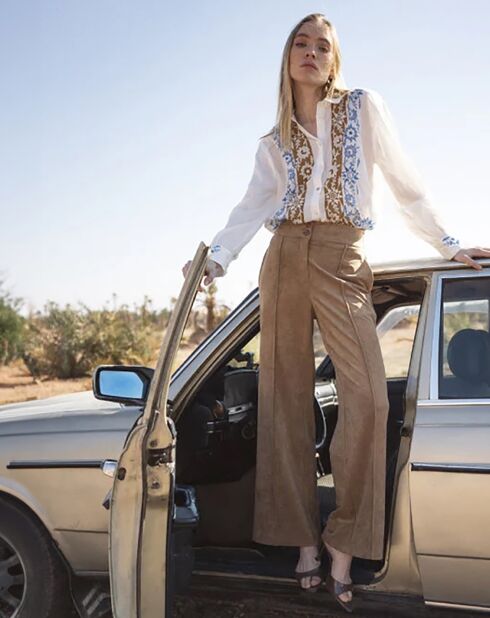 Pantalon Patryna camel