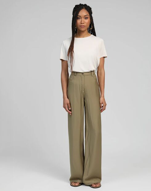 Pantalon Phoebelane kaki