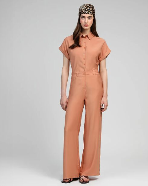 Pantalon Phoebila terracotta