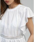 Blouse Salek blanche