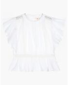 Blouse Salek blanche