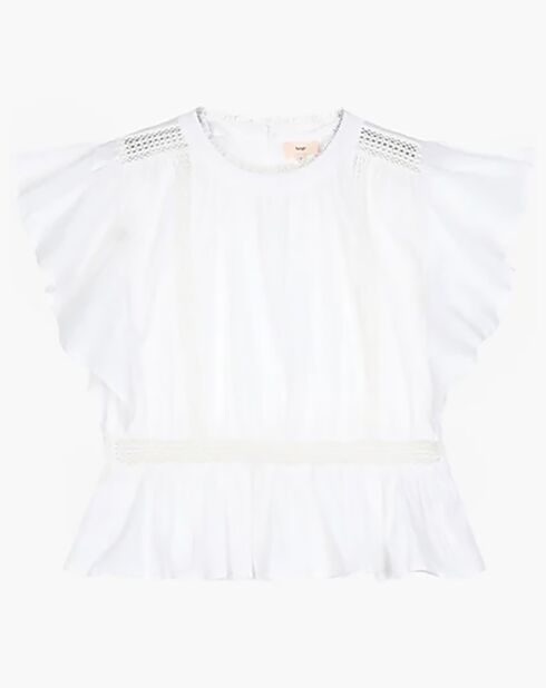 Blouse Salek blanche