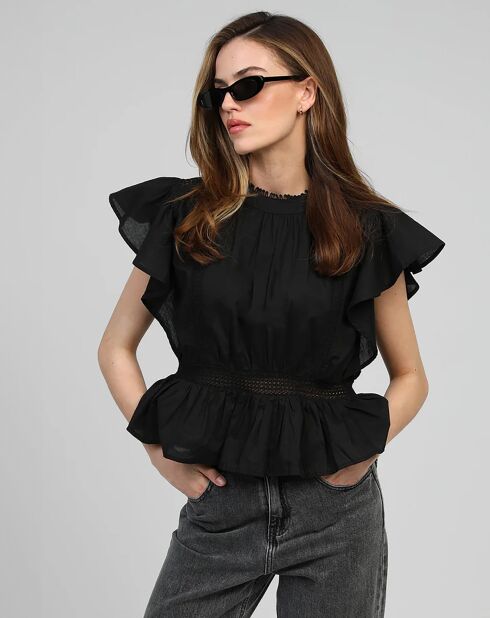 Blouse Salek noire