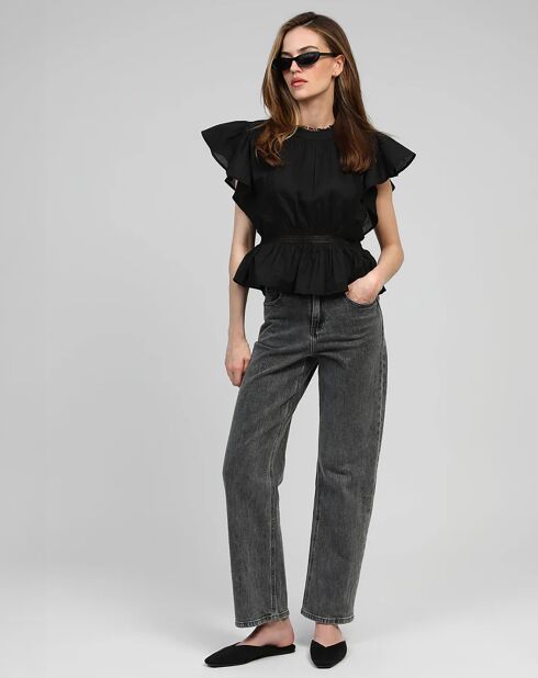 Blouse Salek noire