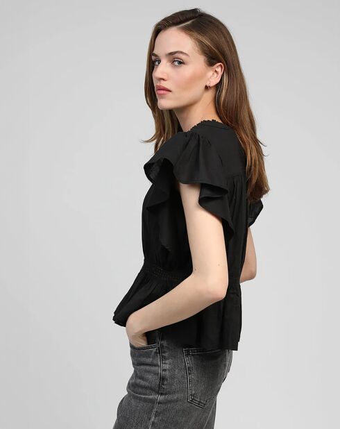 Blouse Salek noire
