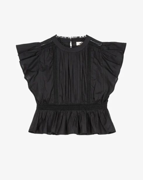 Blouse Salek noire