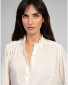 Chemise Saminy blanc cassé