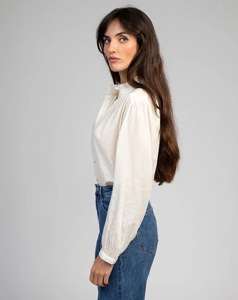 Chemise Saminy blanc cassé