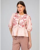 Blouse Santaya rose