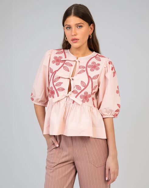 Blouse Santaya rose