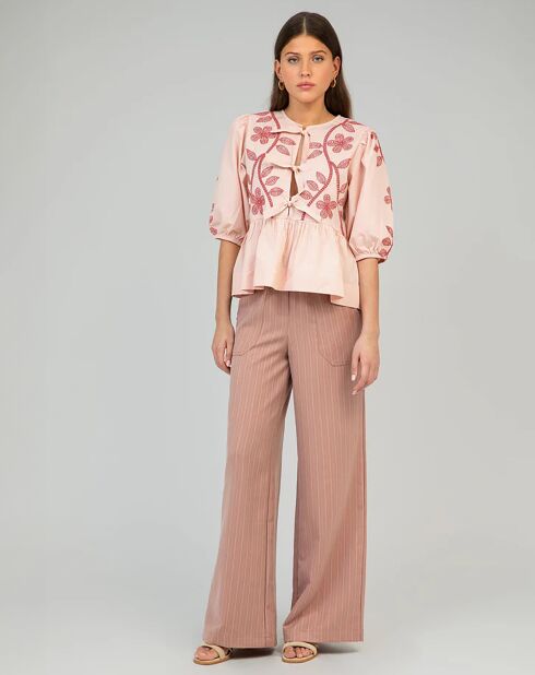 Blouse Santaya rose