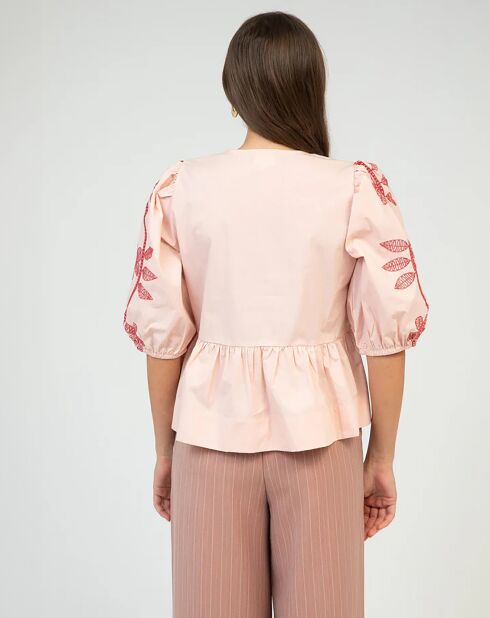 Blouse Santaya rose