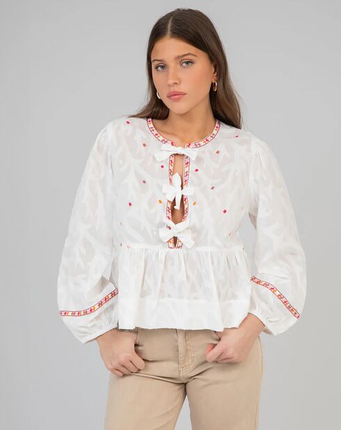 Blouse Servane ecrue