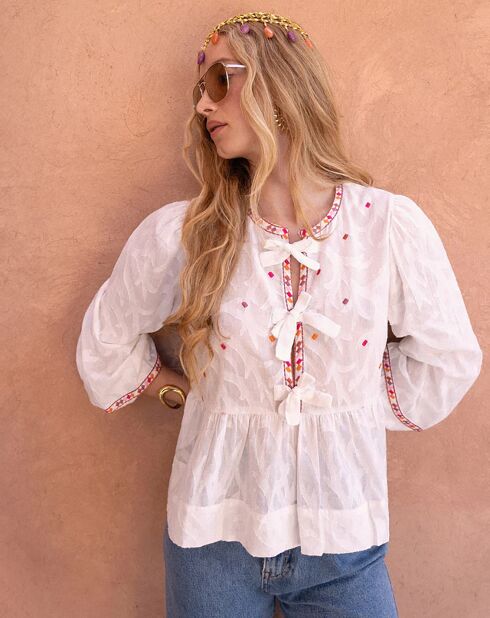 Blouse Servane ecrue