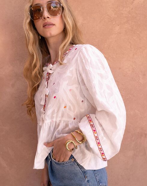 Blouse Servane ecrue
