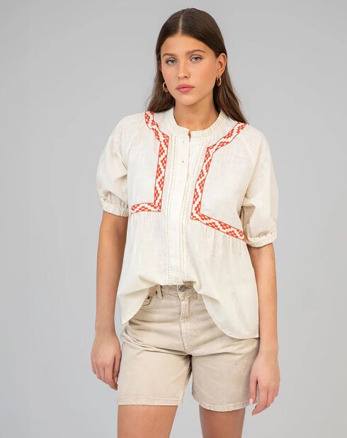 Chemise Siamany ecrue