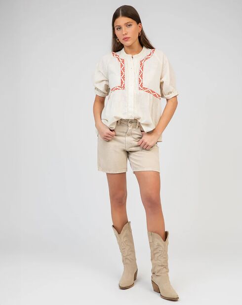 Chemise Siamany ecrue