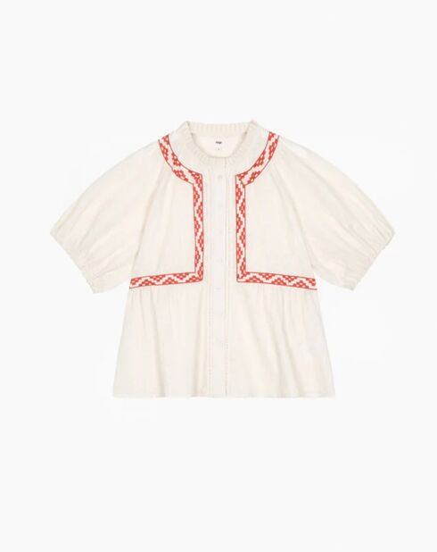 Chemise Siamany ecrue