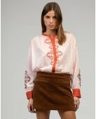 Chemise Siska rose