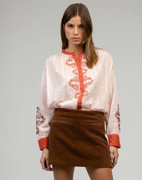 Chemise Siska rose