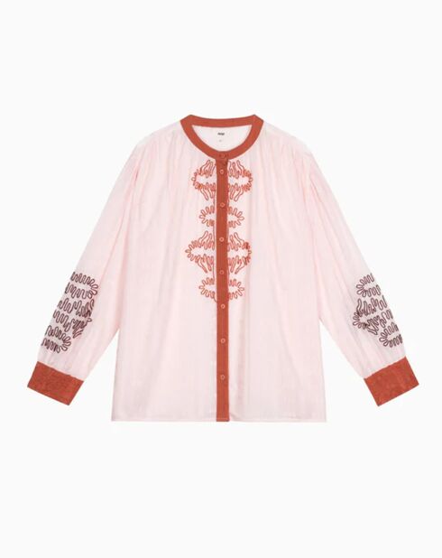 Chemise Siska rose