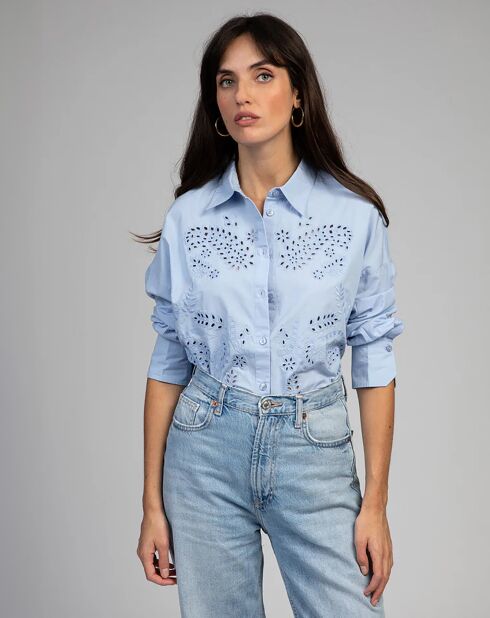 Chemise Soasia bleue