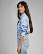 Chemise Soasia bleue