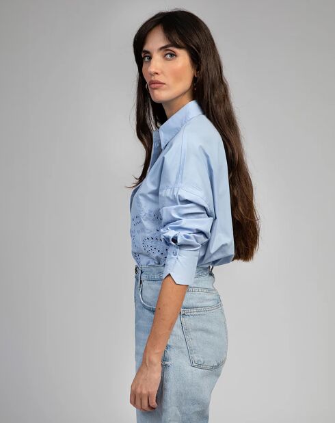 Chemise Soasia bleue