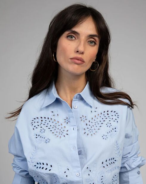 Chemise Soasia bleue