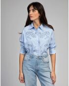 Chemise Soasia bleue