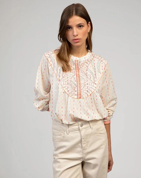 Blouse Somalina ecrue
