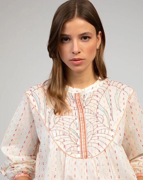 Blouse Somalina ecrue