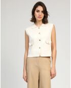 Cardigan Vamaya ecru