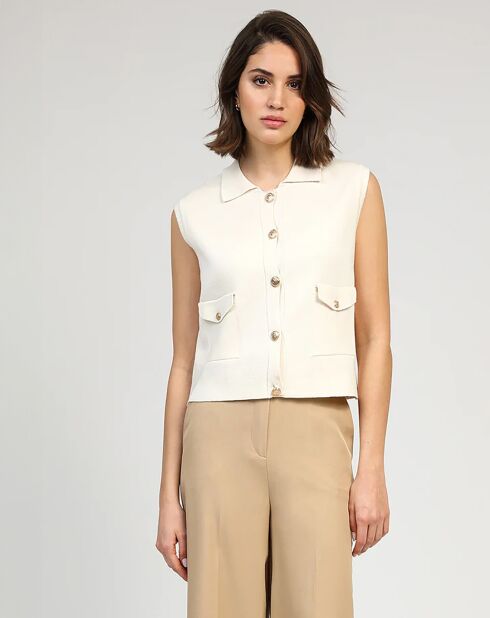 Cardigan Vamaya ecru
