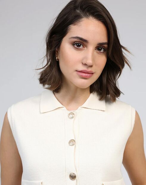Cardigan Vamaya ecru