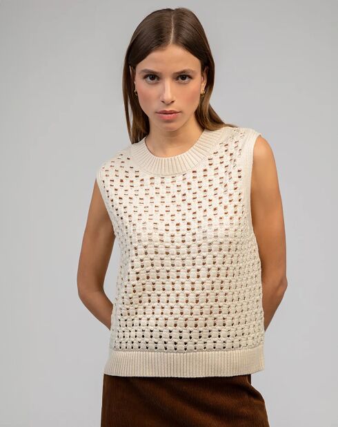 Pull Vikali ecru