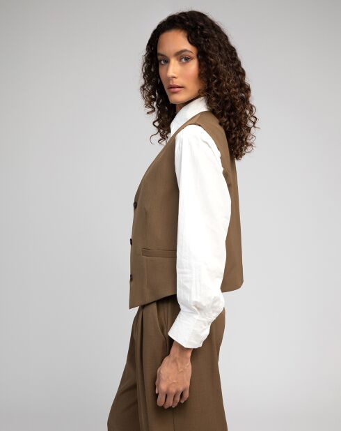 Gilet de Costume Kimolo bronze