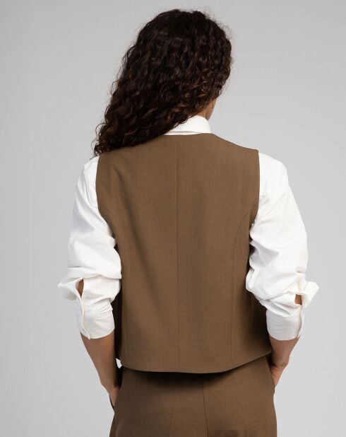 Gilet de Costume Kimolo bronze