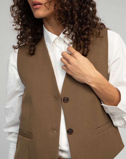 Gilet de Costume Kimolo bronze