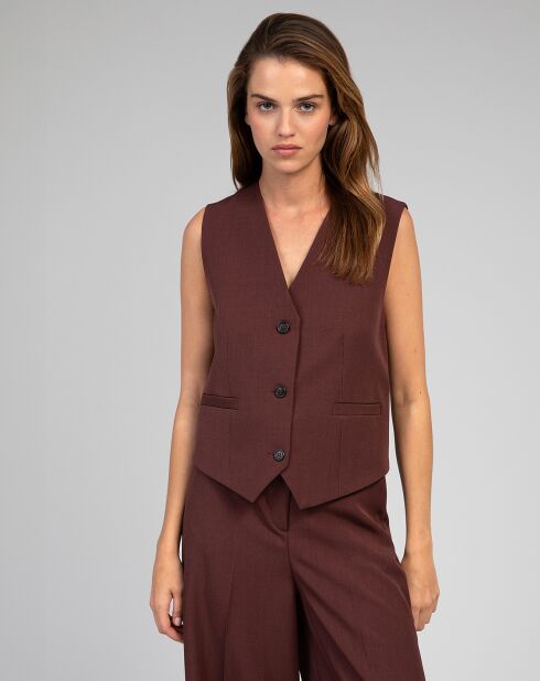 Gilet Kimolo chocolat