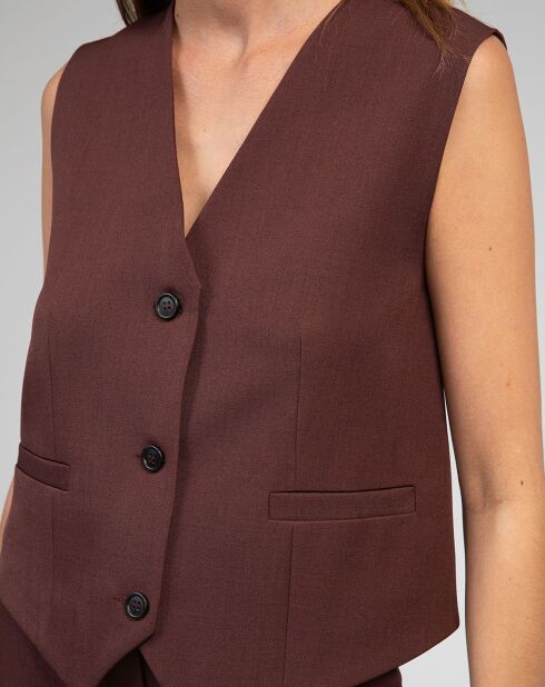 Gilet Kimolo chocolat