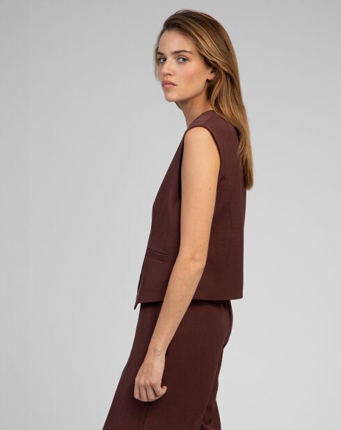 Gilet Kimolo chocolat