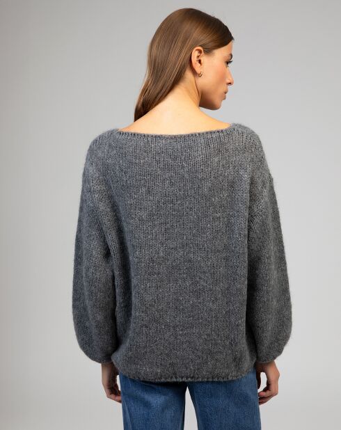 Pull Labonitama gris chiné