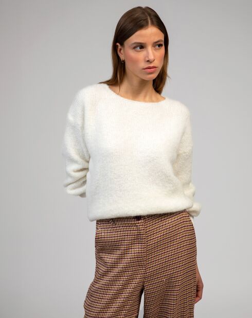 Pull Leboumi écru