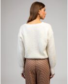 Pull Leboumi écru