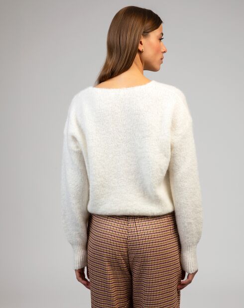 Pull Leboumi écru