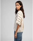 Pull Leetchi écru