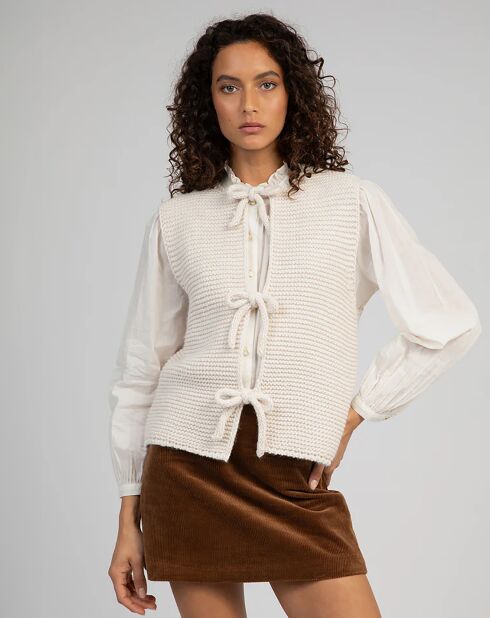 Cardigan Legringa écru