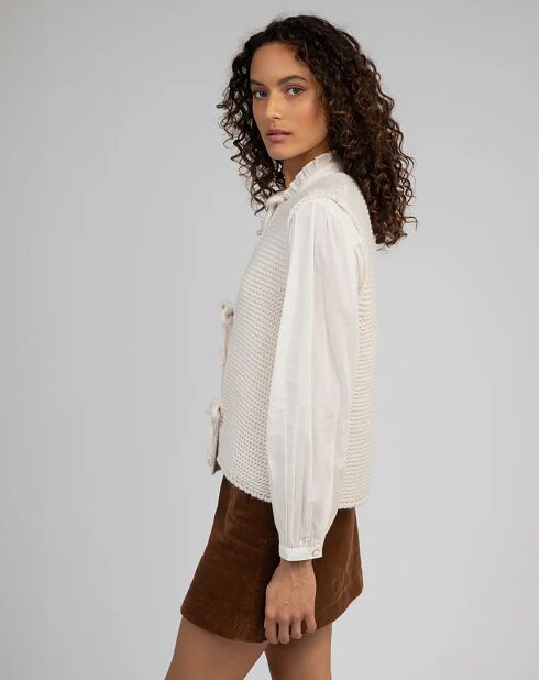Cardigan Legringa écru